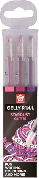 Набор ручек гелевых Sakura STARDUST SWEET 3 цвета POXPGBSTA3A 