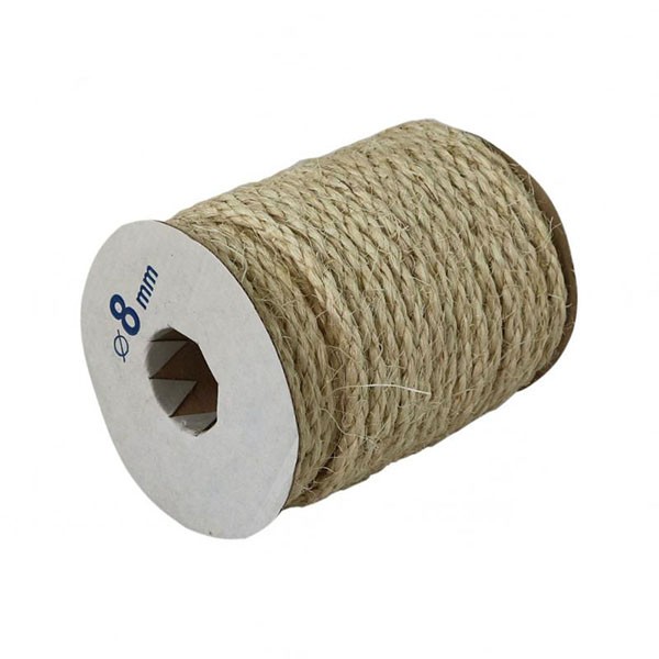 Шнур Радосвіт сизалевий сизальова, d 8мм 8 мм