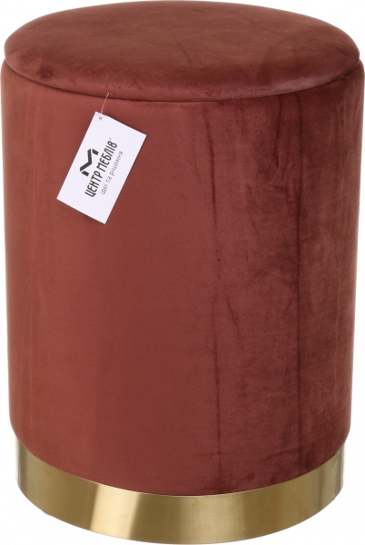 Пуф Мурсия с нишей для хранения 350х460 мм коричневый 