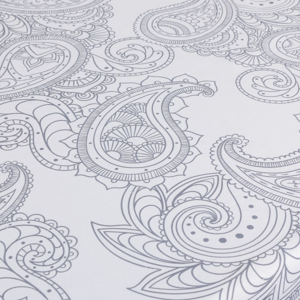 Скатерть Juliana 160x220 см бело-серый Banian 