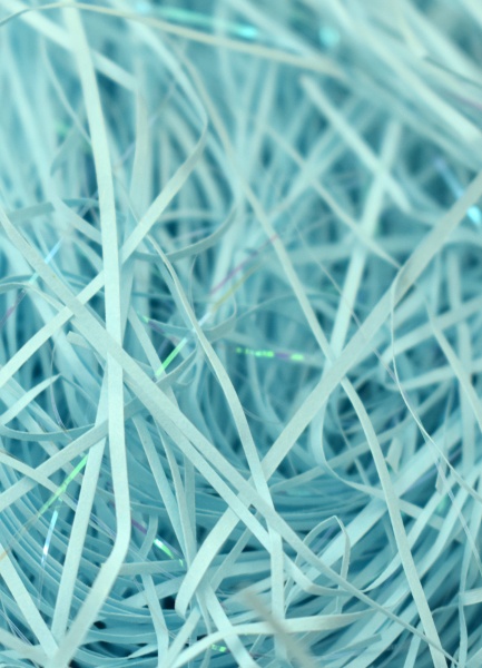 Наполнитель Бумажный голубой 001803