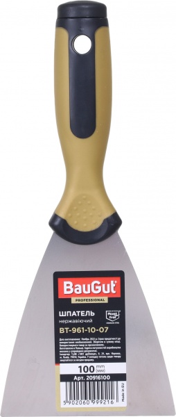 Шпатель 100 мм малярний BauGut BT-961-10-06