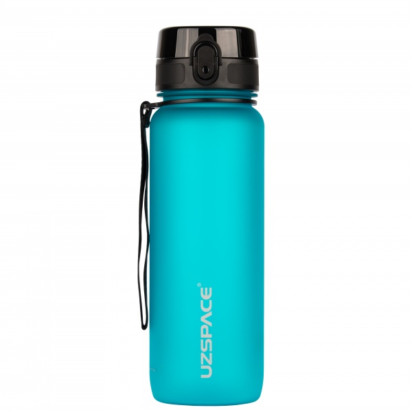 Пляшка для води Uzspace Frosted 3053 800 мл блакитний