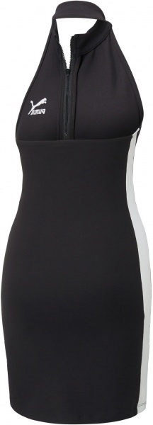 Платье Puma T7 TREND 7ETTER HALF-ZIP MOCK NECK DRESS 53950301 р.XS черный
