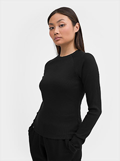 Футболка 4F LONGSLEEVE 4FRSS23TLONF211-20S р.L черный