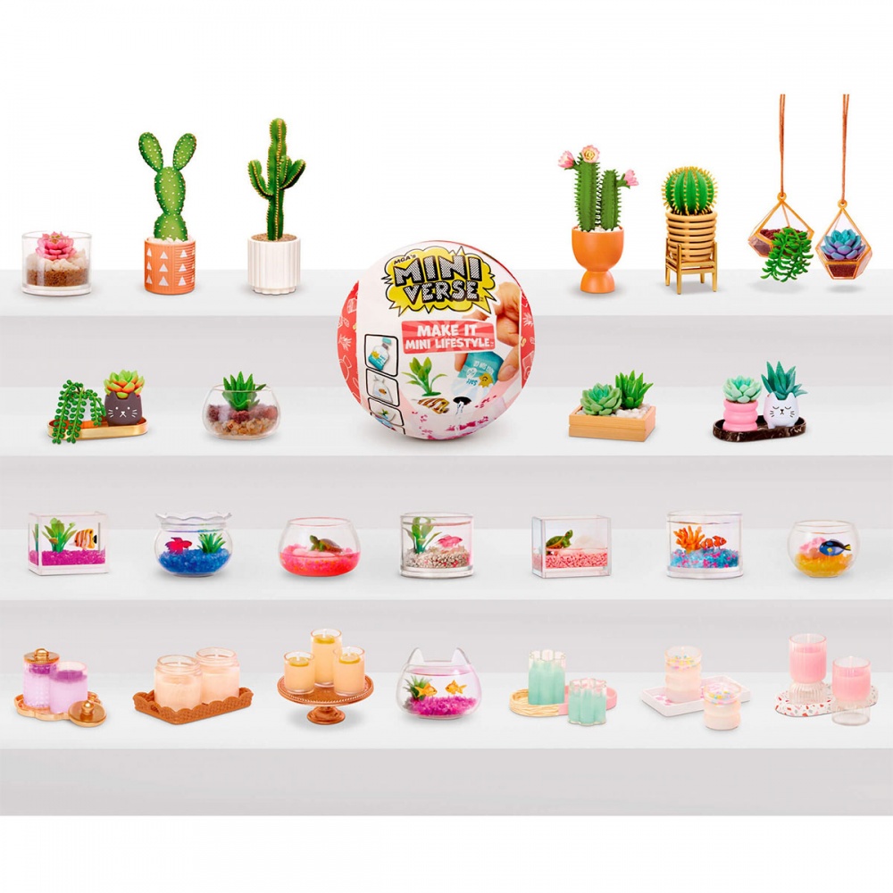 Набір іграшковий Miniverse серії Mini Lifestyle - Створи затишок 591856
