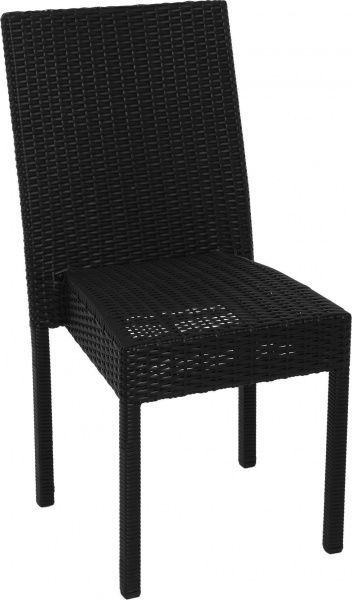 Стул 2562 90x41x43 см черный 