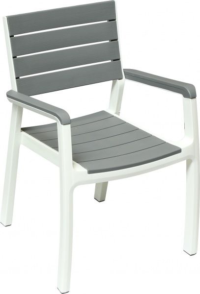 Стул Curver Harmony 236053 белый с серым 