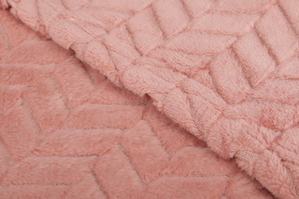 Плед Flannel Plush 200x220 см терракотовый La Nuit 