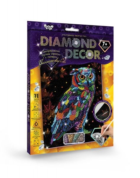 Набор для творчества Danko Toys DIAMOND DECOR (20) в ассортименте