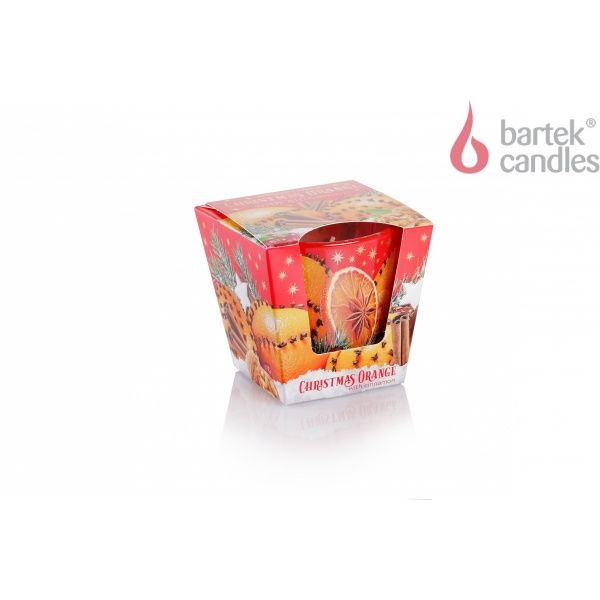 Свеча Рождественский апельсин 115 г Bartek Candles