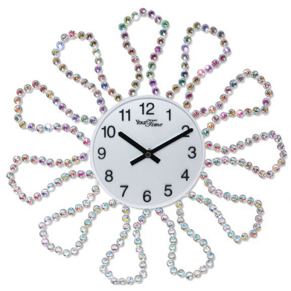 Часы настенные с камнями 02-233