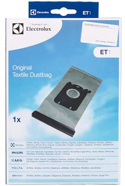 Набор мешков для пылесоса Electrolux E 206S (4 ШТ) ТИП S-BAG 