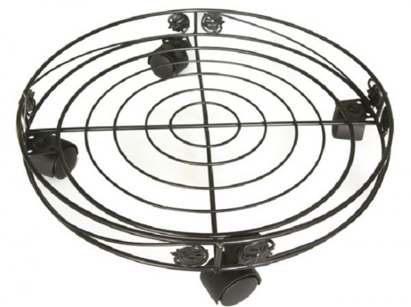 Підставка для квітів Грин Бэлт 40 см 10 см чорний 