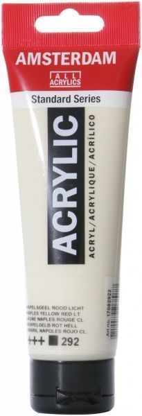 Краска акриловая № 292 Неаполитанский желто-красный светлый 120 мл Amsterdam Standart Royal Talens