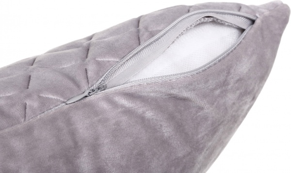 Подушка декоративная Nadia 45x45 см темно-серый La Nuit 