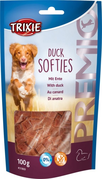 Лакомство Trixie PREMIO Duck Softies, утка, 100 г