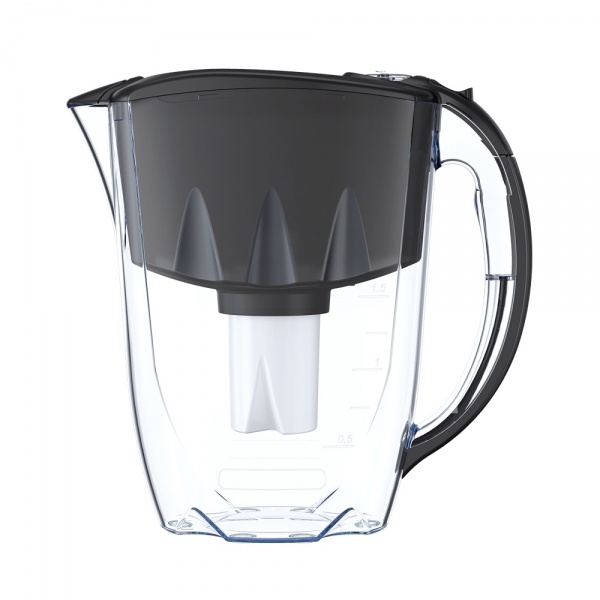 Фільтр-глечик Аквафор Ідеал (чорний) 