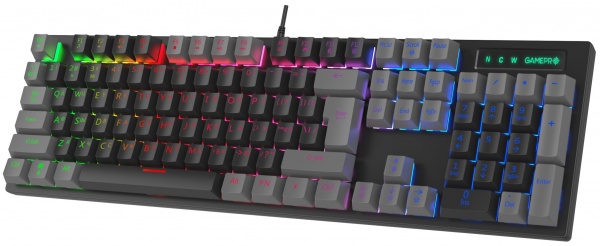 Клавіатура ігрова GamePro (MK105R) black 