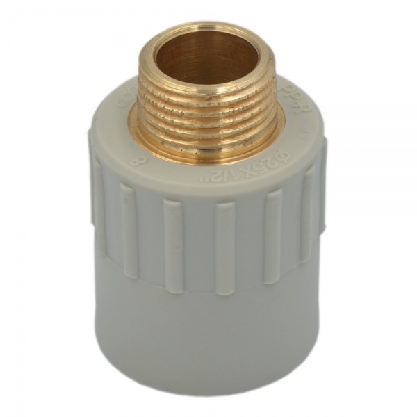 Перехідник Prawtech Sp. z o.o. PP-R Ø50 мм x 1 1/2 ЗР (PP130050064)