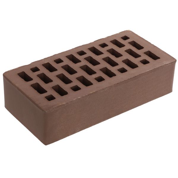 Кирпич керамический СБК КЧ2 коричневый кофейный