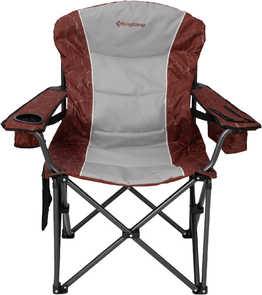 Стул раскладной KingCamp Juniper C10 Red/Grey (2248.65.54)