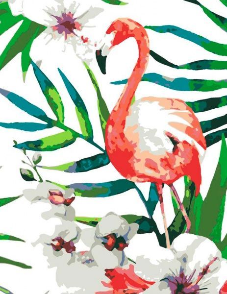 Картина за номерами Тропічна птаха Rosa Start 