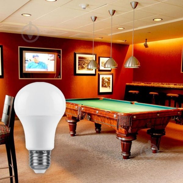 Лампа светодиодная LightMaster LB-671 9 Вт A60 матовая E27 220 В 4000 К 