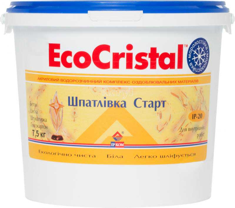 Шпаклевка EcoCristal Старт ИР-20 7,5 кг