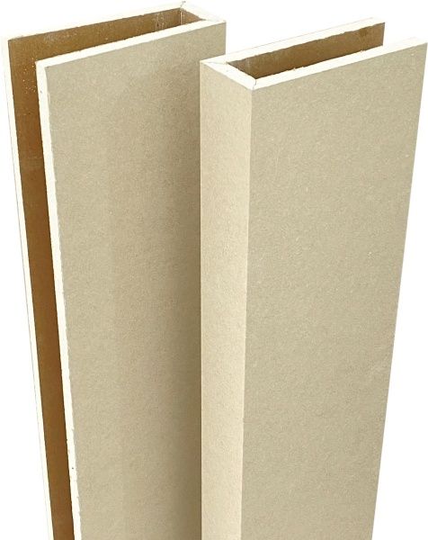 Карниз гипсокартонный UD комплект (150x55x1200 мм)x2 (2400 мм) INSTYFLEX 