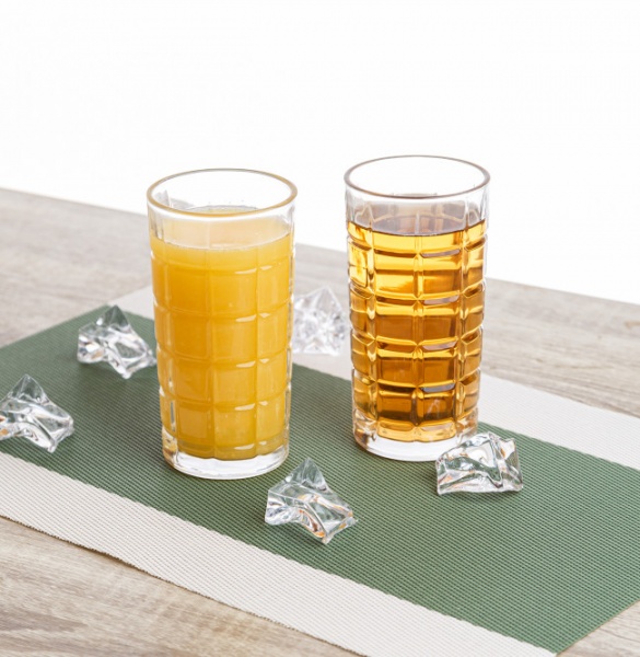 Набор стаканов высоких RED 370 мл 6 шт. 