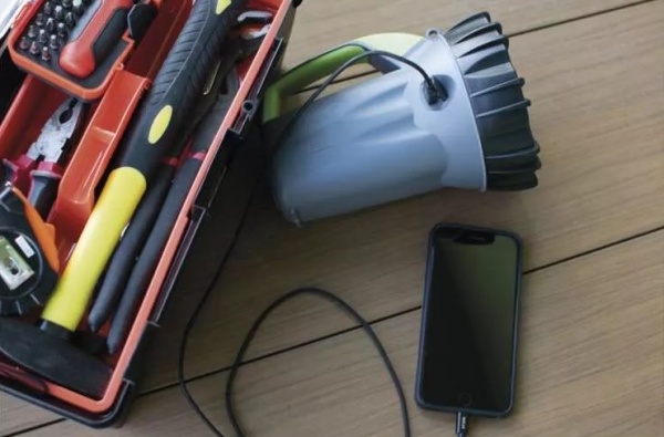 Фонарик Emos P2312 LED 750Lm Li-Ion серо-зеленый