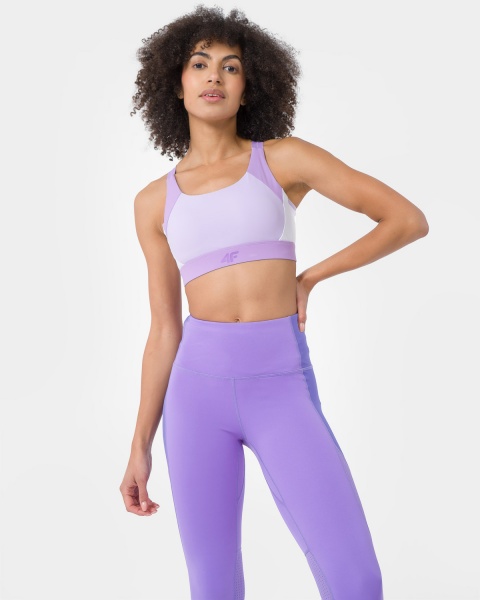 Бра 4F SPORT BRA 4FSS23USBAF057-51S р.M фіолетовий