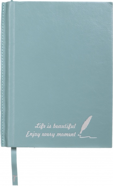 Щоденник недатований Перо бірюзовий ТЕКО A5 Е 060-00.62-307243