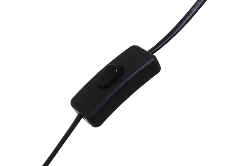 Торшер Luna 60 Вт E27 черный YL-0068-S