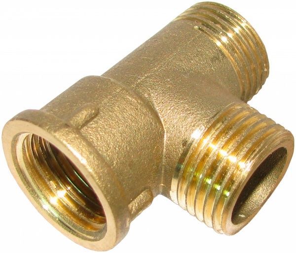 Трійник комбінований ВЗЗ Верхньодніпровський ливарно-механічний з-д 1/2