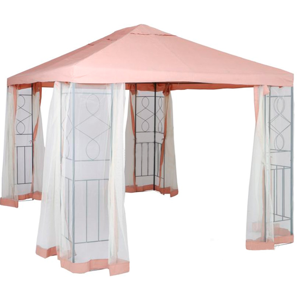 Садовый павильон с москитной сеткой DU171 3x3 м бежевый