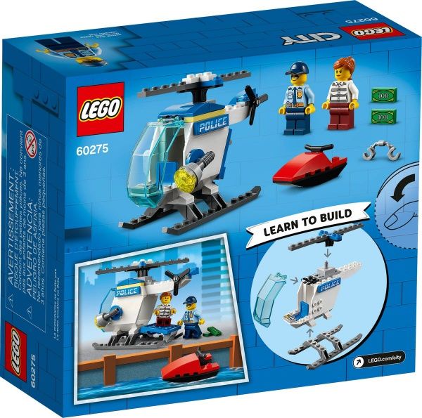 Конструктор LEGO City Полицейский вертолёт 60275