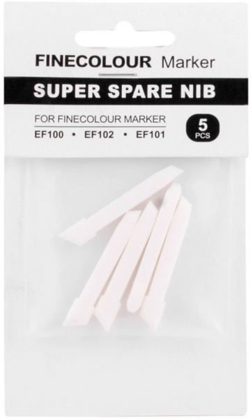 Набір змінних наконечників 5 шт. білий EF902-Broad FINECOLOUR