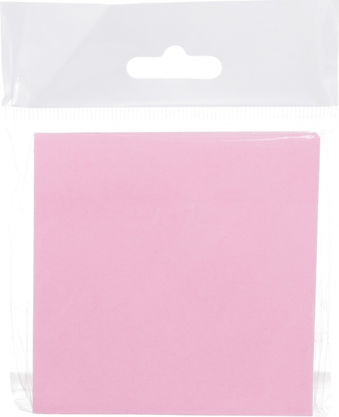 Папір для нотаток 76х76 мм з липким шаром колір в асортименті UP! (Underprice)