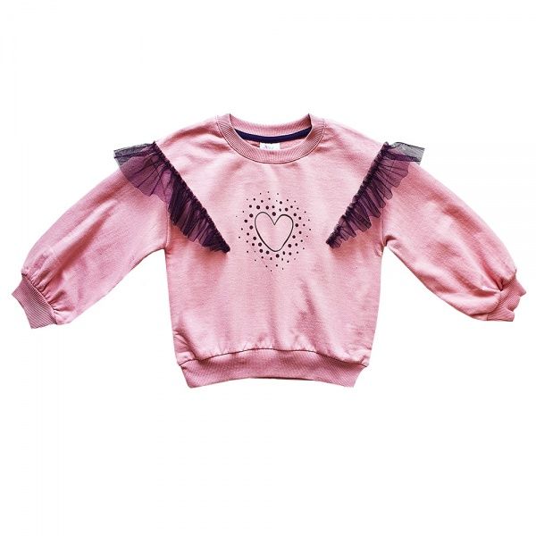 Світшот для дівчинки Colibri р.116 світло-бузковий G4008 