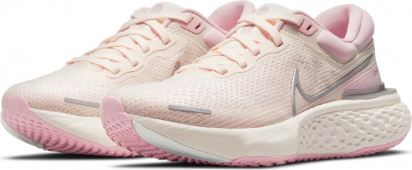 Кроссовки Nike ZoomX Invincible Run Flyknit CT2229-800 р.US 8,5 розово-бежевый