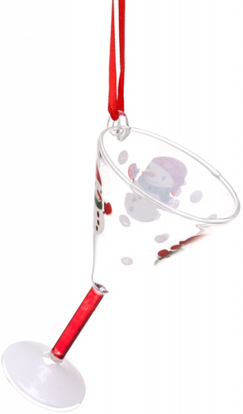 Ялинкова іграшка у формі келиха 10 см 