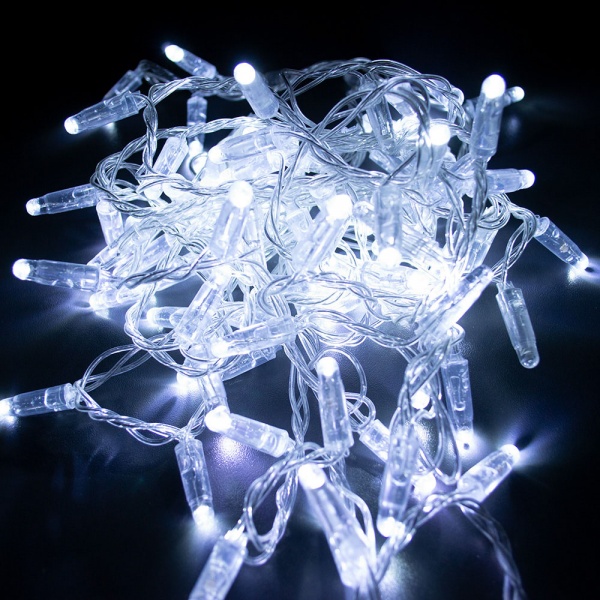 Электрогирлянда Starlight Бахрома IP44 (57268) встроенный светодиод (LED) 75 ламп 2 м 