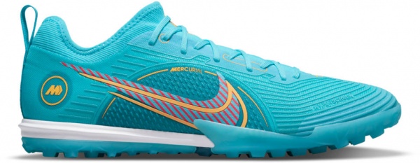 Сороконожки Nike ZOOM VAPOR 14 PRO TF DJ2851-484 р.US 11,5 голубой