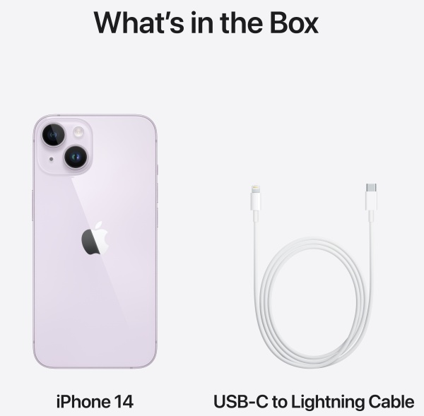 Смартфон Apple iPhone 14 256GB Purple (MPWA3RX/A)