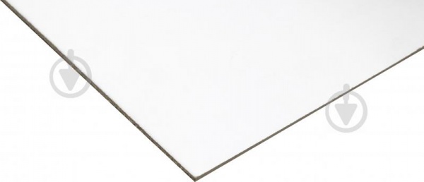 ДВП ламинированная 2745х1700х2,5 мм белый (1 сорт)