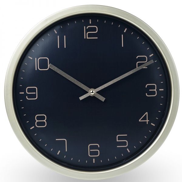 Часы настенные Астрид 30 см черный с золотым