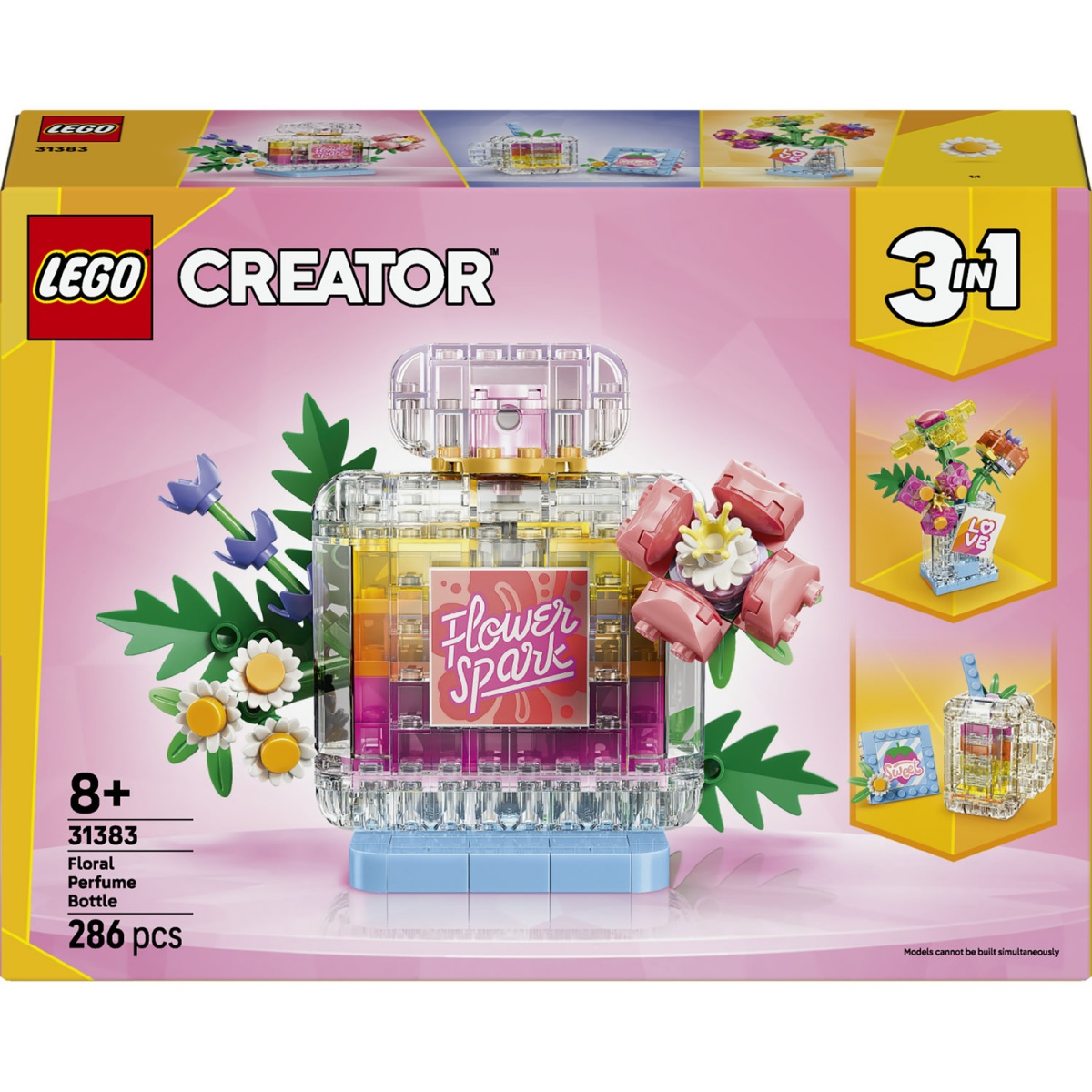 Конструктор LEGO Creator Флакон для духов с цветочным декором 31383 — фото 1