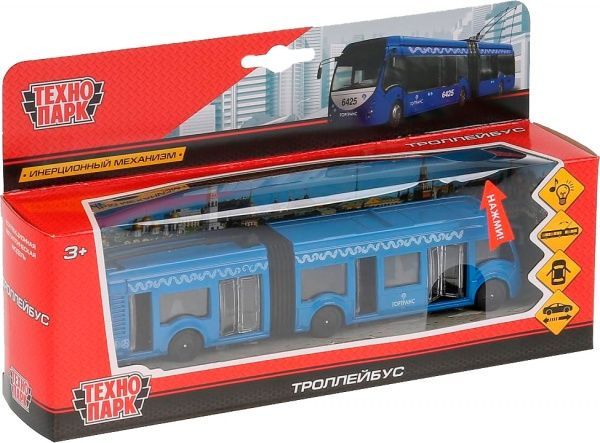 Автомодель Технопарк ТРОЛЕЙБУС ХАРКІВ SB-18-11WB(NO IC)